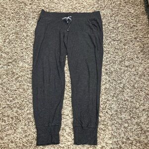 Victorias Secret Cozy Gray Jogger Pants